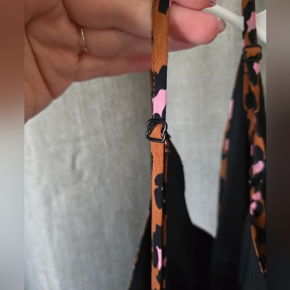 Sanctuary Save The Date Slip Dress Carnelian Cheetah Size 0 - Picture 6 of 8